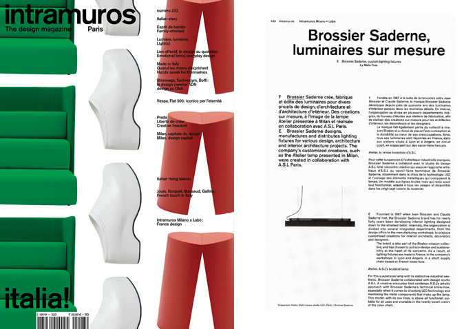 Magazine Intramuros : Italia !