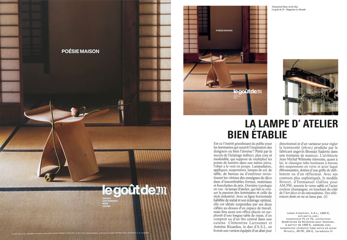 Le goût de M, le magazine du Monde