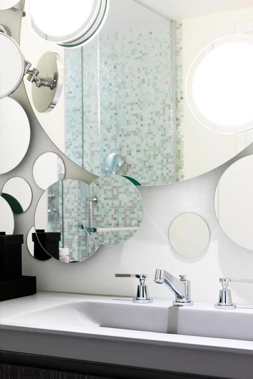 miroir salle de bain hotel paris st tropez